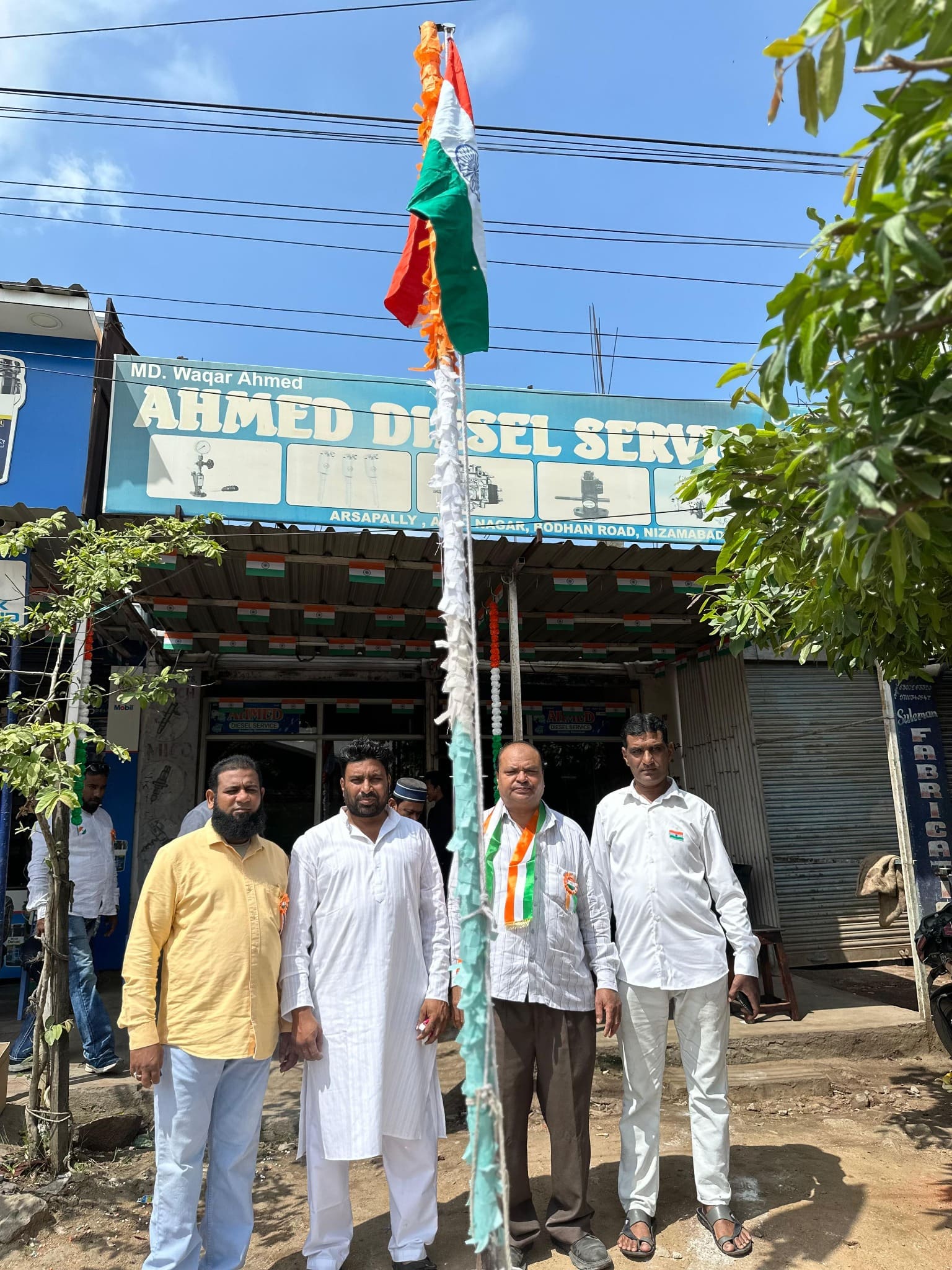 Ahmed Diesel Service team